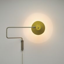 J Hoogervorst - Anvia almelo 1950s - Elbow Paperclip 7101 Mid Century wall lamp dutch design - Vintage Nederlands design wandlamp 5