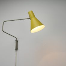 J Hoogervorst - Anvia almelo 1950s - Elbow Paperclip 7101 Mid Century wall lamp dutch design - Vintage Nederlands design wandlamp 6