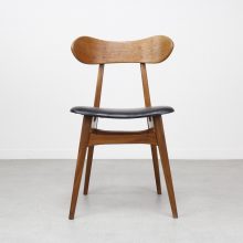 Louis van Teeffelen - Wébé vintage Nederlands design eetkamerstoel 1960s - Mid century Dutch design dining chair 3