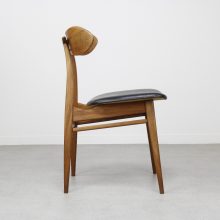 Louis van Teeffelen - Wébé vintage Nederlands design eetkamerstoel 1960s - Mid century Dutch design dining chair 5