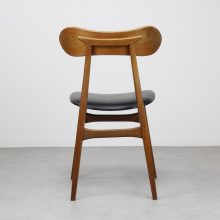 Louis van Teeffelen - Wébé vintage Nederlands design eetkamerstoel 1960s - Mid century Dutch design dining chair 6