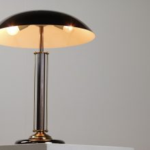 Chromed Massive directional table light brass 1970s - Mid century Belgium design desk lamp - Vintage design bureaulamp 7