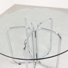 Gastone Rinaldi - Rima Padova Italy - Mid century Italian design dining table 1970s - Vintage Italiaans design eetkamertafel 5