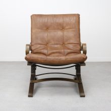 Early pair of Ingmar Relling - Siesta lounge chair by Westnofa - Mid century scandinavian chair - Vintage design fauteuil 1960s 3