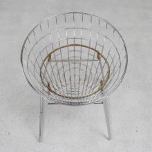 Cees Braakman & Adriaan Dekker - UMS Pastoe KM05 wire stool - Mid century dutch design chair - Vintage Nederlands design draad kruk 3