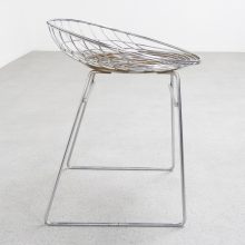 Cees Braakman & Adriaan Dekker - UMS Pastoe KM05 wire stool - Mid century dutch design chair - Vintage Nederlands design draad kruk 5