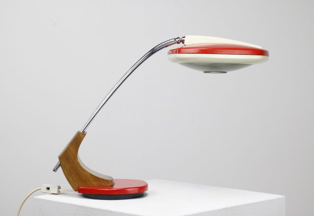 Fase Madrid - Falux table lamp - Mid century Spanish design modernist desk lamp 1960s 1