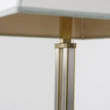 JJS Switzerland - Hollywood regency floor lamp 1980s - Willy Rizzo style Mid century brass floor light 33