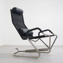 Jean Prouvé - Tecta Germany D36 Floating Chair - Mid century French design lounge chair 1990s 2