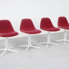 Charles & Ray Eames Hopsak La Fonda dining chairs Vitra 1960s - Mid century fiberglass chair 5