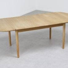 Hans J Wegner drop leaf coffee table Getama 1960s - Mid century Danish design 9