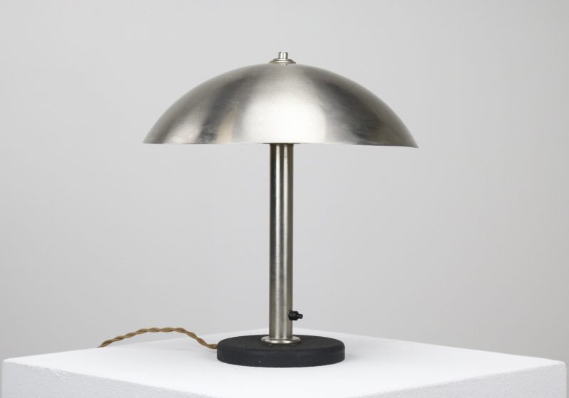 KMD Daalderop 1930s Dutch design desk lamp - Mid century Bauhaus style table light 1