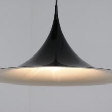 Semi hanging lamp Danish design pendant 1960s - Vintage Deens design hanglamp 5