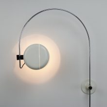 Vintage Coupé 1158 wall lamp Joe Colombo Oluce Italy 1968 - Mid century Italian lighting 7