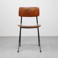 Ynske Kooistra Marko Holland - Mid century Dutch design industrial dining chair 1960s - Vintage Nederlands design eetkamerstoelen schoolstoelen 6