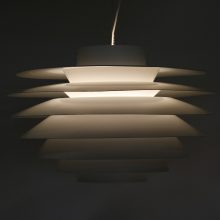 Large 72cm Verona hanging lamp Sven Middelboe - Fog & Mørup 1960s Denmark - Mid century Danish pendant lighting 10