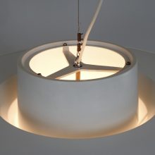 Large 72cm Verona hanging lamp Sven Middelboe - Fog & Mørup 1960s Denmark - Mid century Danish pendant lighting 6