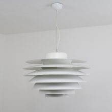 Large 72cm Verona hanging lamp Sven Middelboe - Fog & Mørup 1960s Denmark - Mid century Danish pendant lighting 8