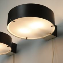 Vintage pair of Bruno Gatta wall lamps - Stilnovo 1950s Italy - Mid century Italian lighting design 7