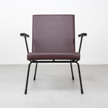 Wim Rietveld - Gispen model 415 1401 Mid century Dutch industrial design lounge chairs - Dutch originals 2