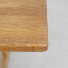 Kurt Østervig KP Møbler solid oak dining table 1960s - Mid century Danish extendable shaker dinner table 4