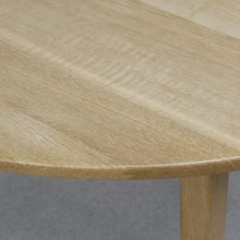 Kurt Østervig KP Møbler solid oak dining table 1960s - Mid century Danish round extendable dinner table 7