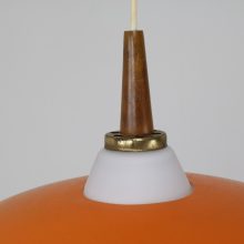 Mid century Dutch design hanging lamp Philips Louis Kalff style 1950s - Vintage Nederlands design hanglamp 2