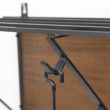 Mid century Dutch design industrial coat rack 1960s - Vintage Nederlands design industriele kapstok in de stijl van Friso Kramer Wim Rietveld 4