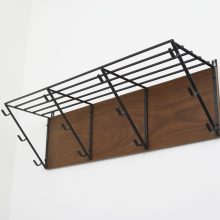 Mid century Dutch design industrial coat rack 1960s - Vintage Nederlands design industriele kapstok in de stijl van Friso Kramer Wim Rietveld 5