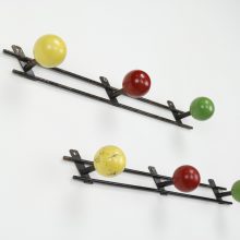 Mid century French coat rack Roger Feraud style 1960s - Vintage Franse kapstok 4