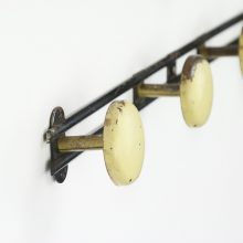 Roger Feraud style Mid century French coat rack 1960s - Vintage Franse kapstok 4