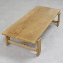 Vintage solid oak \'Bonanza\' coffee table - Esko Pajamies Asko Finland 1960s - Mid century Finnish design table 2