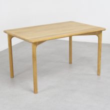 Niels Otto Møller - Gudme Møbelfabrik 1960s Solid oak extendable Danish dining table - Vintage Deense eettafel massief eiken 1