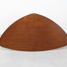 Rare kidney shaped TB39 teak coffee table Cees Braakman Pastoe 1953 Dutch design 1950s - Vintage Nederlands design salontafel 3