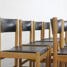 Set of 8 Børge Mogensen dining chairs original leather & oak - Karl Andersson & Söner - Vintage Deense eetkamerstoelen Mid century Danish design 1960s 10 Set of 8 Børge Mogensen dining chairs original leather & oak - Karl Andersson & Söner - Vintage Deense eetkamerstoelen Mid century Danish design 1960s 10