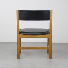 Set of 8 Børge Mogensen dining chairs original leather & oak - Karl Andersson & Söner - Vintage Deense eetkamerstoelen Mid century Danish design 1960s 3 Set of 8 Børge Mogensen dining chairs original leather & oak - Karl Andersson & Söner - Vintage Deense eetkamerstoelen Mid century Danish design 1960s 3