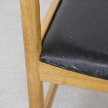 Set of 8 Børge Mogensen dining chairs original leather & oak - Karl Andersson & Söner - Vintage Deense eetkamerstoelen Mid century Danish design 1960s 4 Set of 8 Børge Mogensen dining chairs original leather & oak - Karl Andersson & Söner - Vintage Deense eetkamerstoelen Mid century Danish design 1960s 4
