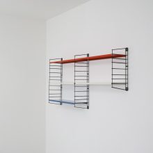 Tomado Holland D Dekker shelves wall unit 1950s - Vintage Nederlands industrieel design wandsysteem 3