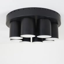 Very rare tubular ceiling light by Hans Agne Jakobsson - Markaryd Sweden 1960s - Mid century Scandinavian ceiling lamp 10