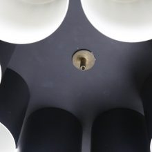 Very rare tubular ceiling light by Hans Agne Jakobsson - Markaryd Sweden 1960s - Mid century Scandinavian ceiling lamp 11