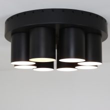 Very rare tubular ceiling light by Hans Agne Jakobsson - Markaryd Sweden 1960s - Mid century Scandinavian ceiling lamp 4