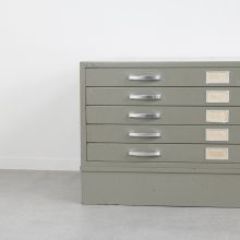 Vintage industriële architecten ladekast archiefkast 1960s - Dutch industrial chest of drawers 6