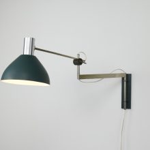 Dijkstra Lampen swing arm wall lamp 1960s - Vintage Nederlands design wandlamp 4