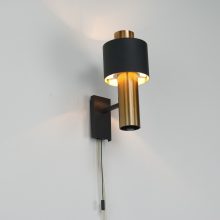 Doria Leuchten copper wall lamp 1960s - Mid century Jo Hammerborg style wall light 2