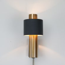 Doria Leuchten copper wall lamp 1960s - Mid century Jo Hammerborg style wall light 4