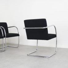 Ludwig Mies van der Rohe BRNO tubular cantilever chair 1930s Knoll Studio Tugendhat House - Knoll International design classics 8