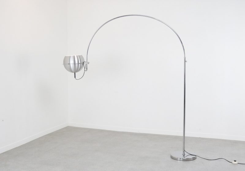 Rare vintage Raak Amsterdam arc floor lamp 1960s - Zeldzame Nederlands design vloerlamp Dutch design 1