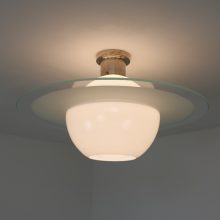 Early W H Gispen Giso no. 3056D Saturn ceiling lamp - Vintage Nederlands design plafondlamp Giso Gispen Saturnus 4