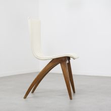 G van Os Swing dining chair Dutch design 1940s C J van Os Culemborg- Vitage Nederlands design eetkamerstoel 3