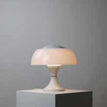 Rare vintage Gaetano Sciolari Ecolight : Valenti desk lamp 1968 - Mid century Italian design mushroom table lamp arcylic metal glass 1